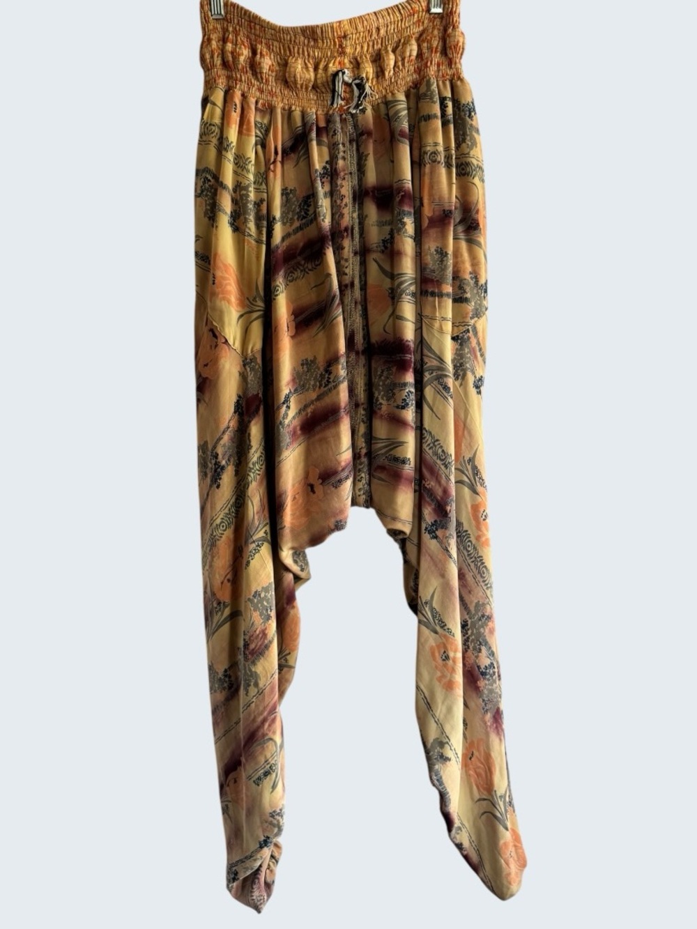 Kantha Bae silk duality pants Pants with Drawstring Waist